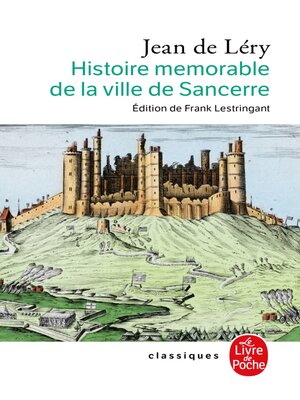 cover image of Histoire mémorable de la ville de Sancerre